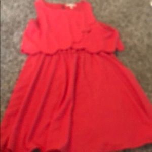 Scalloped Pink Dress